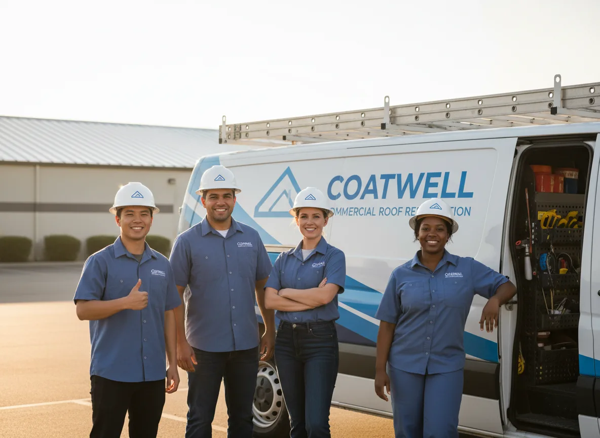 Commercial roof coating company in Rutland, OH